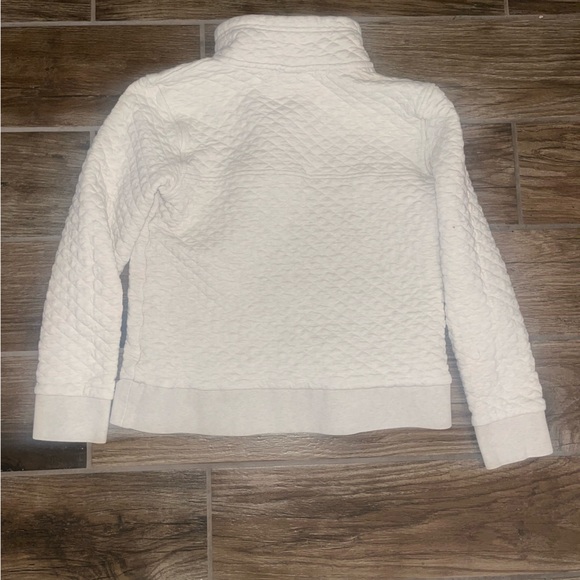 Patagonia Women’s cream Organic Cotton Quilt Snap-T Pullover - Picture 3 of 3
